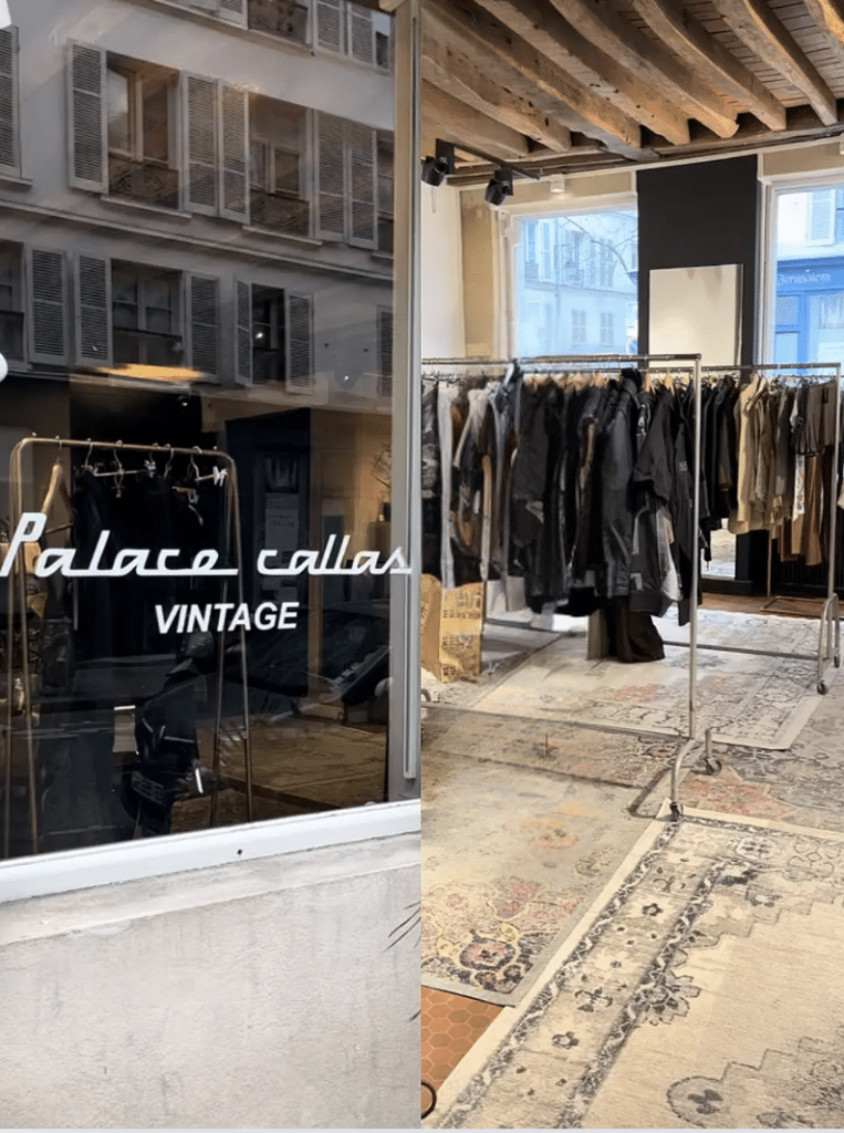Palace Callas Vintage Store Paris, best vintage shops in paris, paris vintage shops